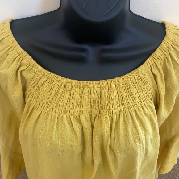 Andthewhy Peasant Top w wing arm L - Picture 2 of 8